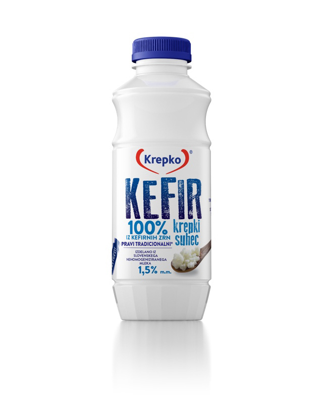 Kefir Krepki suhec 1,5% m.m. 500 g