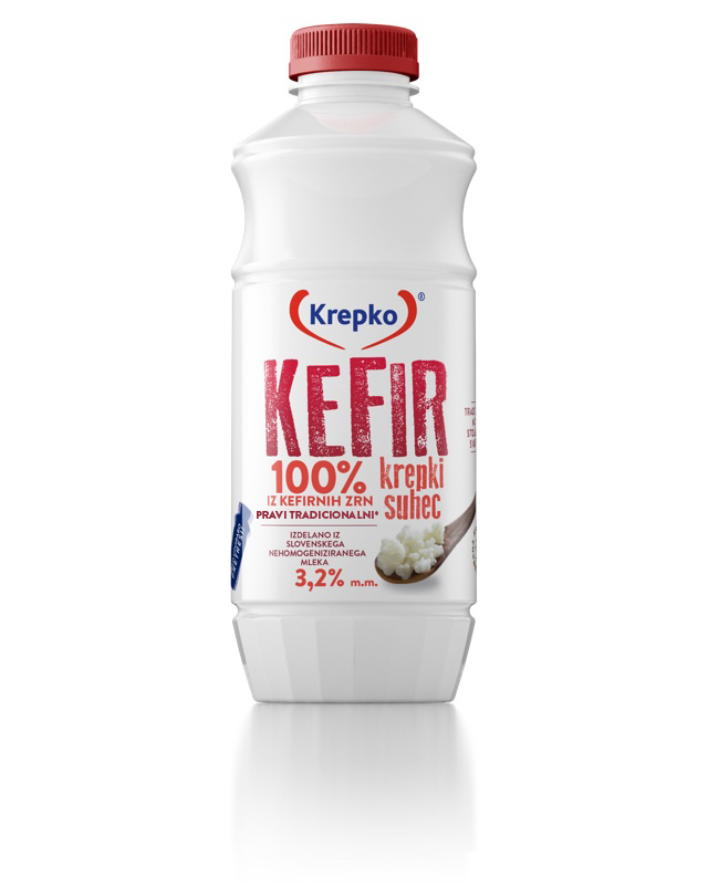 Kefir Krepki suhec 3,2% m.m. 750g