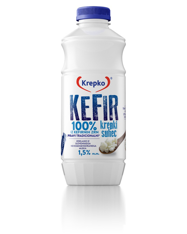 Kefir Krepki suhec 1,5% m.m. 750g