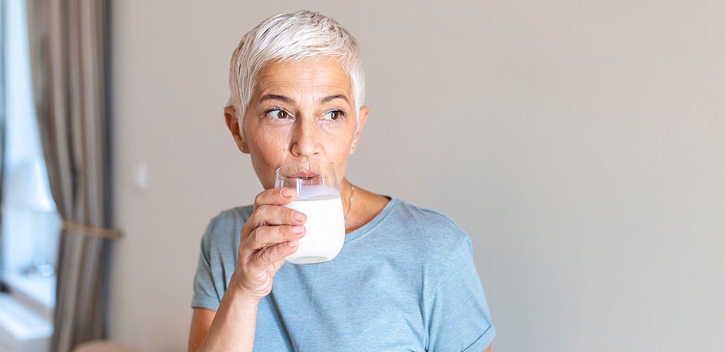 Uživanje mlečnih izdelkov