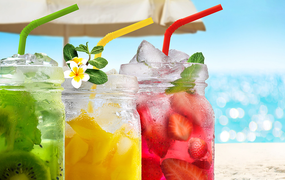 Osvežilni napitki za vroče dni - Mlekarna Krepko